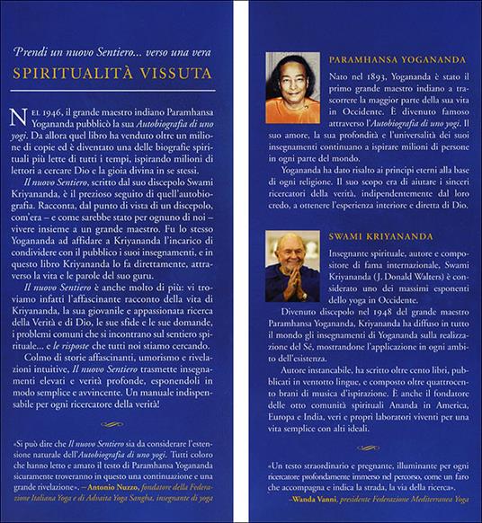Il nuovo sentiero. La mia vita con Paramahansa Yogananda - Kriyananda Swami - 2