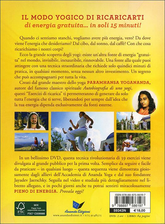 Gli esercizi di ricarica di Paramhansa Yogananda. Con DVD - 2