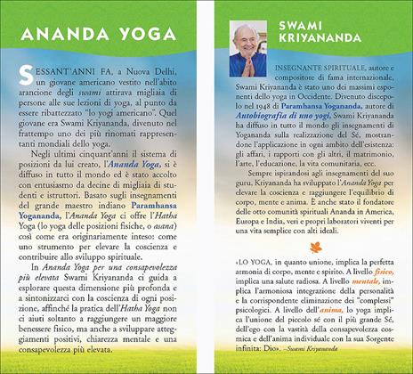 Ananda yoga. Per una consapevolezza più elevata - Kriyananda Swami - 2