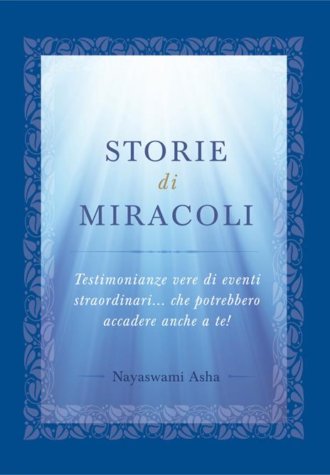 Storie di miracoli - Asha Praver - copertina