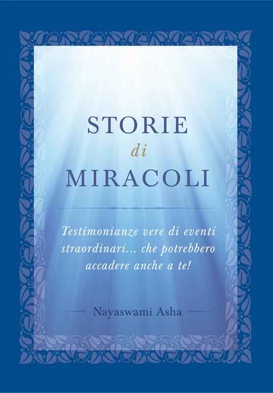 Storie di miracoli - Asha Praver - copertina