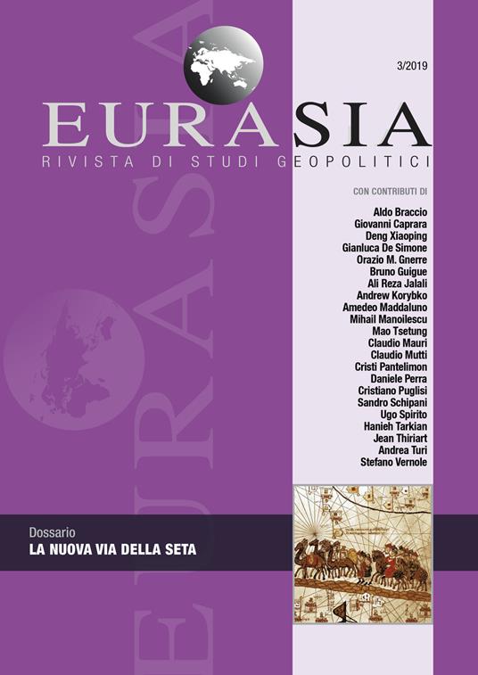 Eurasia. Rivista di studi geopolitici (2019). Vol. 3: La nuova Via della seta - copertina