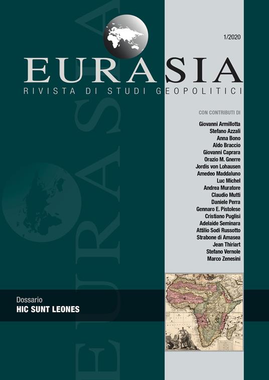 Eurasia. Rivista di studi geopolitici (2020). Vol. 1: Hic sunt leones - copertina