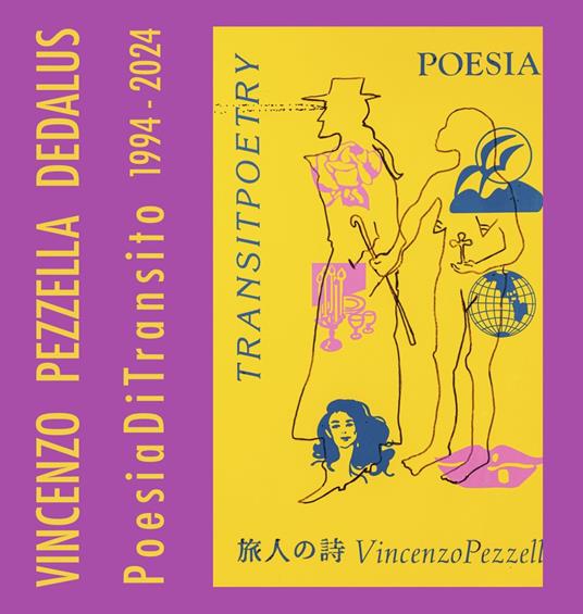 PoesiaDiTransito 1994-2024 - Vincenzo Pezzella Dedalus - copertina