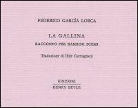 La gallina - Federico García Lorca - copertina