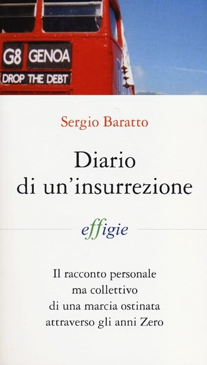 Diario di un'insurrezione - Sergio Baratto - copertina