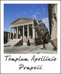 Pompei tempio di Apollo. Stato attuale e ricostruzione. Ediz. multilingue - copertina