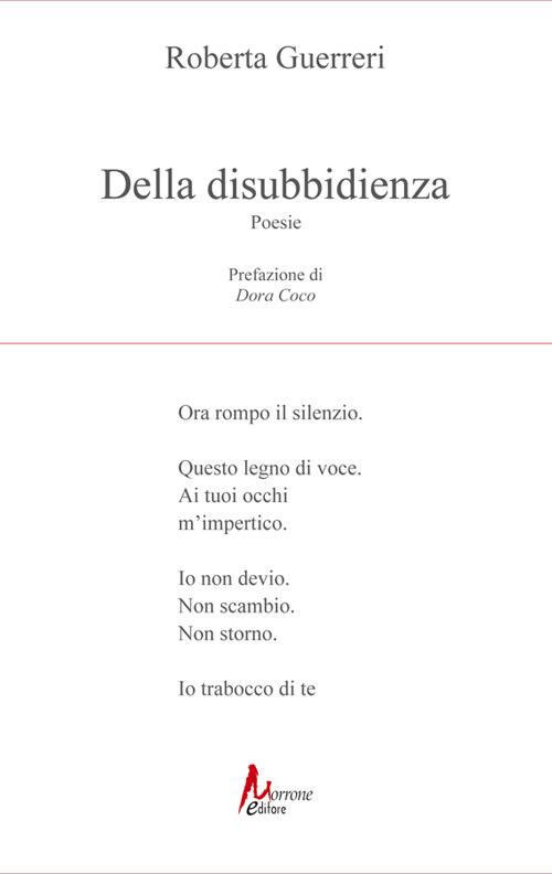 Della disubbidienza - Roberta Guerreri - copertina