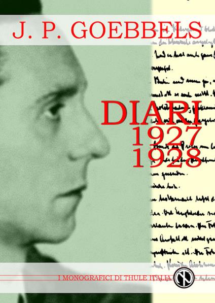 Diari 1927-1928 - Joseph Goebbels - copertina