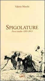 Spigolature. Poesie inedite 1995-2013
