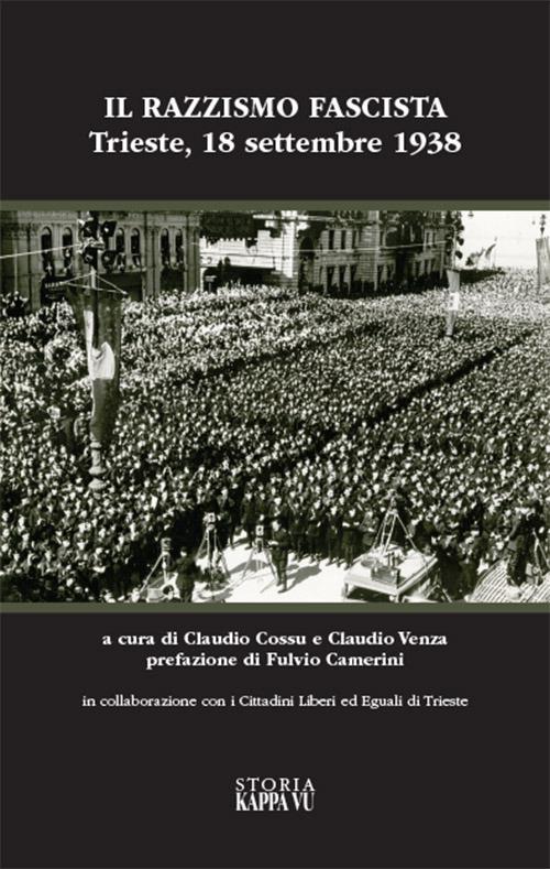 Il razzismo fascista a Trieste e provincia - copertina