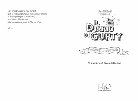 Il diario di Gurty. Vacanze in campagna - Bertrand Santini - 2