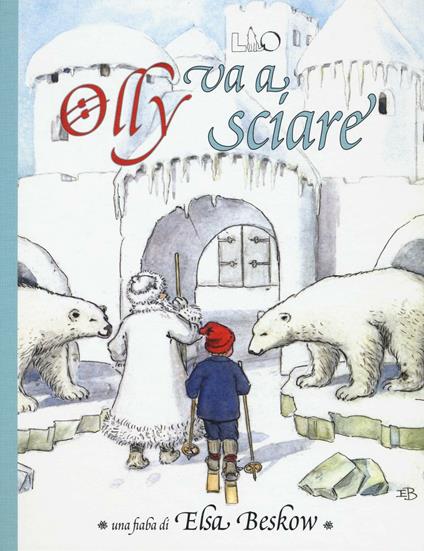Olly va a sciare - Elsa Beskow - copertina