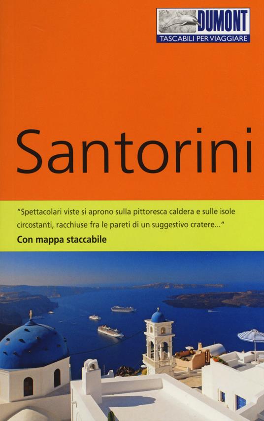 Santorini. Con Carta geografica ripiegata - Klaus Bötig,Elisa Hübel - copertina