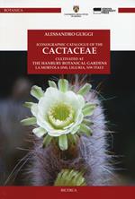 Iconographic catalogue of the cactaceae cultivated at the Hanbury botanical gardens, La Mortola (IM), Liguria, NW Italy