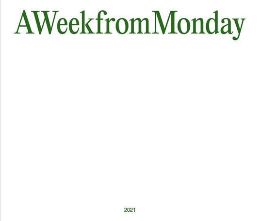 A Week from Monday 2021. Ediz. multilingue. Con CD-ROM - copertina