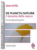 De planctu naturæ. Il lamento della natura