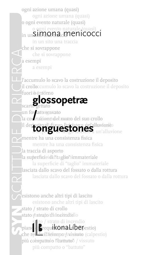 Glossopetrae. Tonguestones - Simona Menicocci - copertina