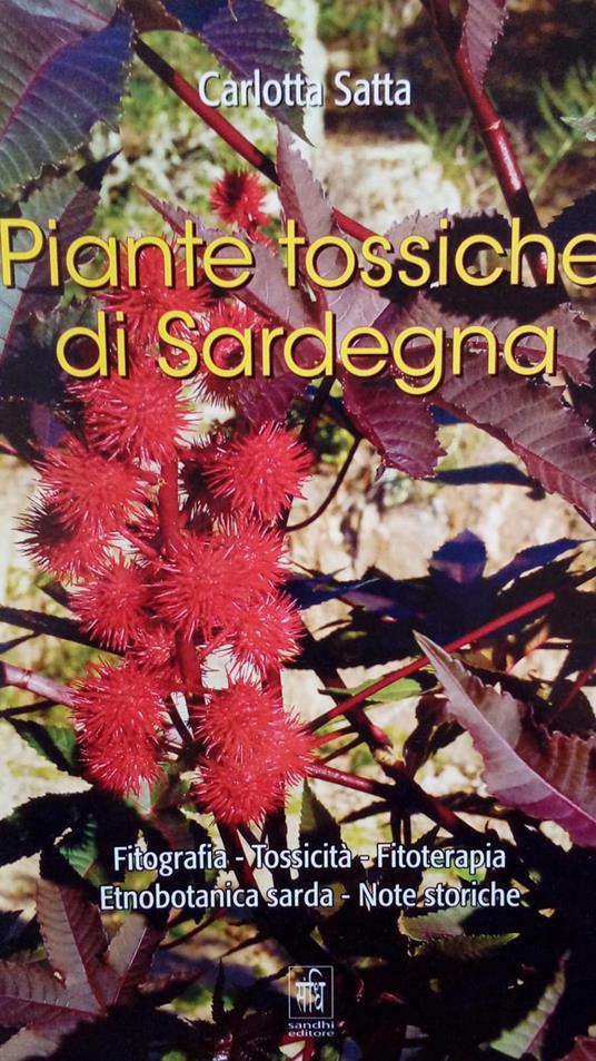 Piante tossiche di Sardegna - Carlotta Satta - copertina