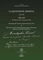 La questione armena 1908-1925. Vol. 7: Documenti dell'archivio segreto vaticano (ASV) & archivio SS.RR.SS..