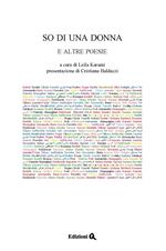 So di una donna. E altri versi. Ediz. italiana e inglese