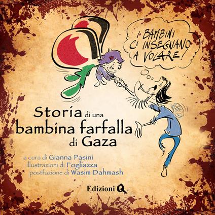 Storia di una bambina farfalla di Gaza - copertina