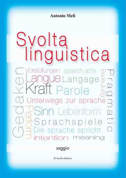 Svolta linguistica - Antonio Meli - copertina