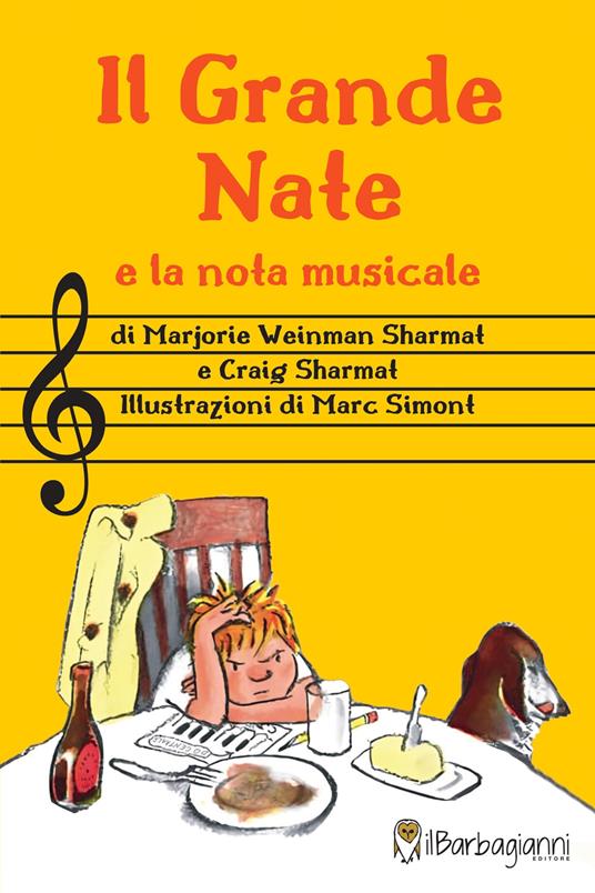 Il grande Nate e la nota musicale - Marjorie Weinman Sharmat,Craig Sharmat - copertina
