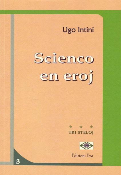 Scienco en eroj. Testo esperanto - Ugo Intini - copertina