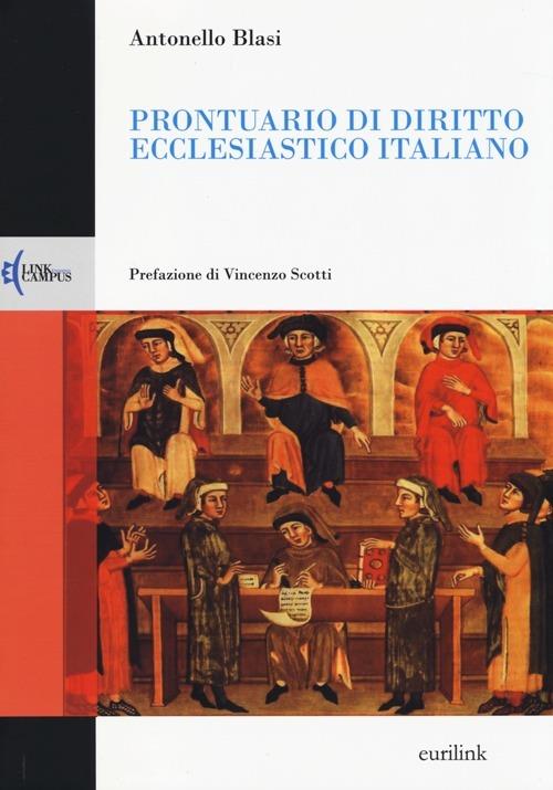 Prontuario di diritto ecclesiastico italiano - Antonello Blasi - copertina