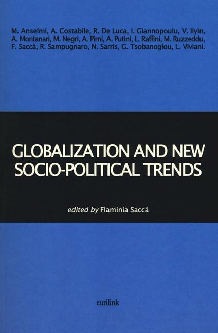Globalization and new socio-political trends - copertina