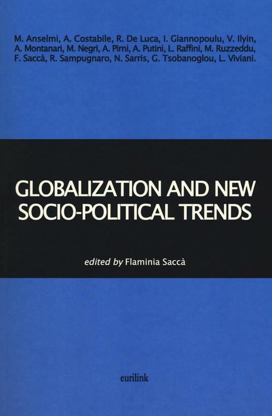 Globalization and new socio-political trends - copertina