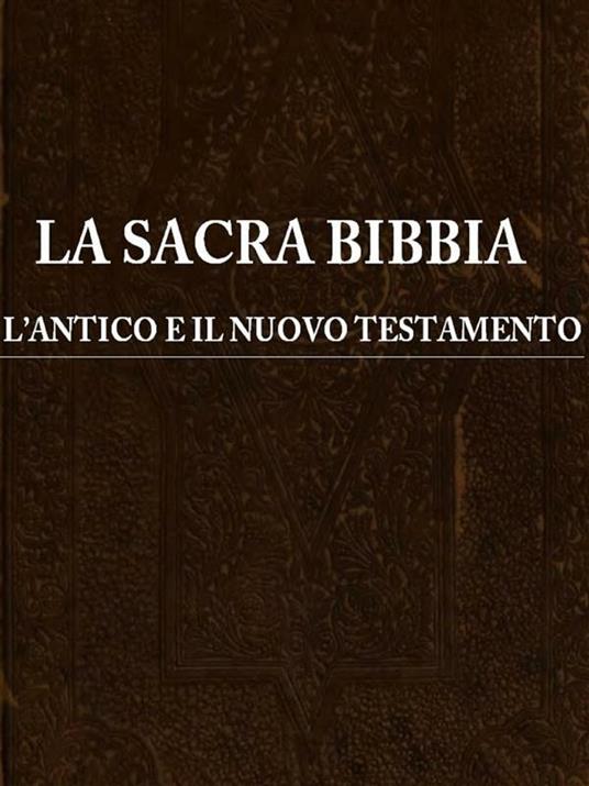 La sacra Bibbia - V.V.A.A., - Ebook - EPUB2 con Adobe DRM