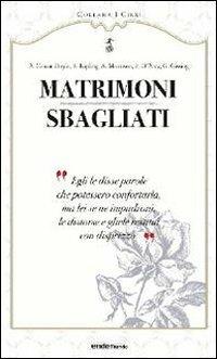 Matrimoni sbagliati - copertina