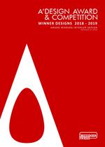 A' Design Award & Competition. Winner designs 2018-2019. Award winning interior design. Bronze & iron. Ediz. illustrata