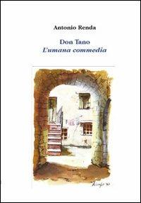 Don Tano. L'umana commedia - Antonio Renda - copertina