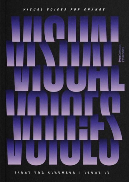 Visual voices for change. Global typographic posters to fight for kindness - copertina