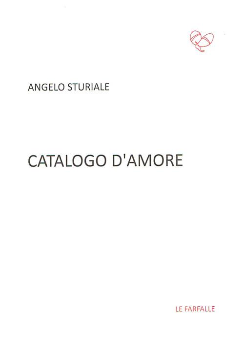 Catalogo d'amore - Angelo Sturiale - copertina