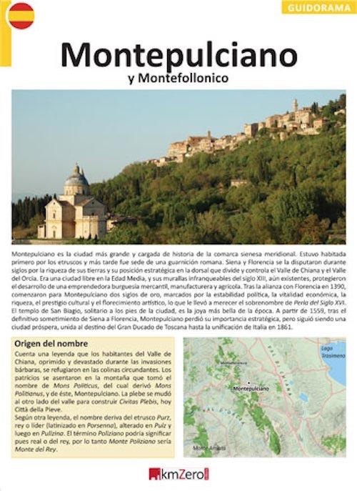 Montepulciano y Montefollonico - copertina