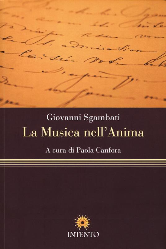 La musica nell'anima - Giovanni Sgambati - copertina