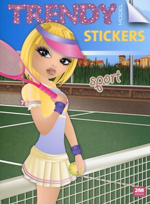 Trendy model stickers sport. Con adesivi - Valentina Russo - copertina