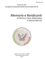 Memorie e rendiconti di chimica, fisica, matematica e scienze naturali