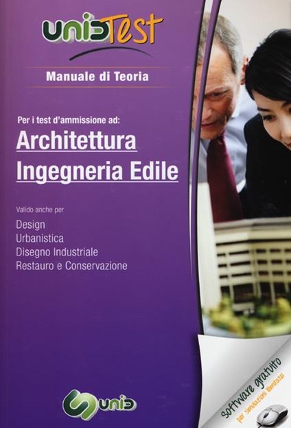 UnidTest 3. Manuale di teoria-Glossario per i test di ammissione ad architettura e ingegneria edile. Con software di simulazione - copertina