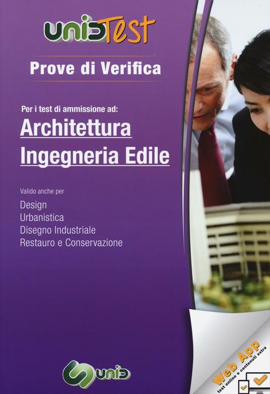 Prove di verifica per i test di ammissione ad architettura e ingegenria edile. Con aggiornamento online - copertina