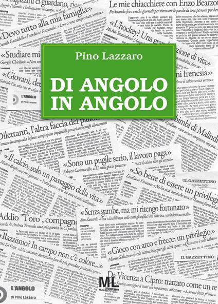 Di angolo in angolo - Pino Lazzaro - copertina