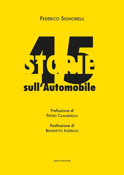 45 storie sull'automobile - Federico Signorelli - copertina
