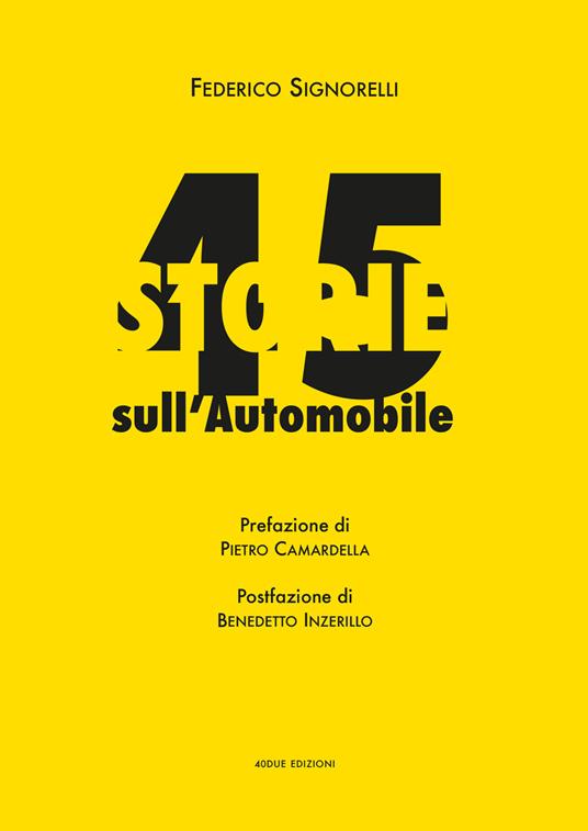 45 storie sull'automobile - Federico Signorelli - copertina