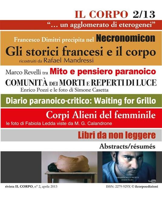 Il Corpo. Aprile 2013 - V.V.A.A. - ebook