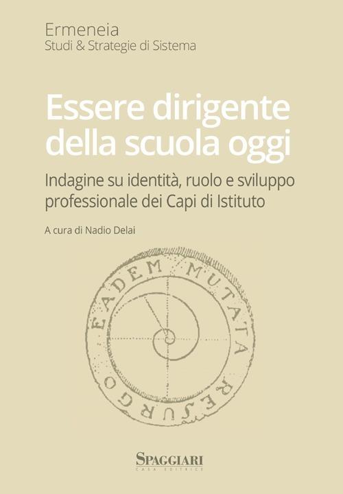 Essere dirigente della scuola oggi - copertina