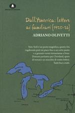 Dall'America: lettere ai familiari (1925-26)